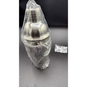 Stainless Steel Cocktail Shaker Mid-Century Modern Barware 26